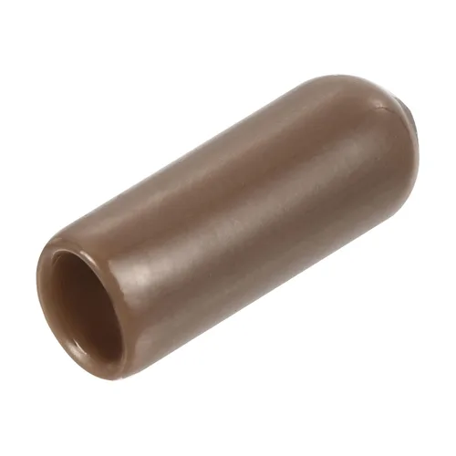 Vista 57 de uxcell 80 tapas de goma de 0.472 in de vinilo de identificación redonda tapa tapa de rosca de tornillo protectores negro