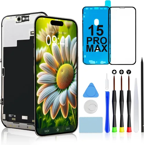 Vista 26 de Brinonac para iPhone 6, pantalla de repuesto negra, digitalizador LCD táctil, montaje completo con cámara frontal, sensor de proximidad, altavoz