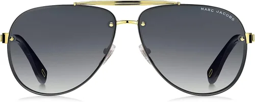 Vista 2 de Marc Jacobs Marc 317S 2F7 9O - Gafas de sol de aviador metal dorado lentes degradadas color gris oscuro