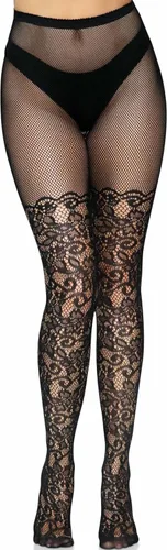 Vista 3 de Leg Avenue Medias de malla vintage para mujer