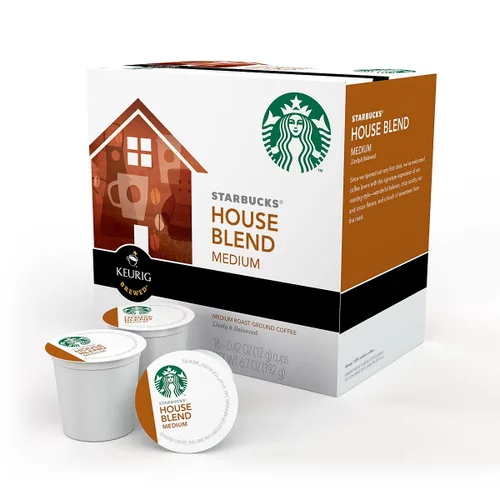 Vista 20 de Starbucks Cápsulas de café K-Cup, café tostado medio Starbucks, Pike Place Roast, 100% arábica, 6 cajas (60 cápsulas en total)