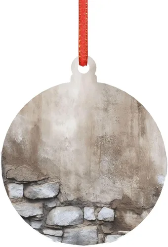 Vista 9 de Christmas Ornament 3" Large Acrylic Christmas Tree Pendant Grimace Pumpkin Lantern Hanging Ornament Accessories 2025 Xmas Decoration Pendant for