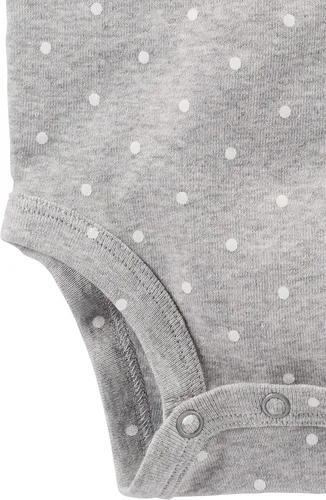 Vista 4 de Simple Joys by Carters Conjunto de 6 piezas para bebé niña manga corta y larga y pantalones