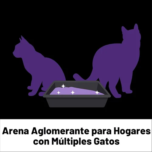 Vista 6 de Arm & Hammer Platinum Slide Easy Clean-Up Clumping Cat Litter - Litera para gatos de fácil limpieza, multigato, 37 libras