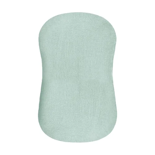 Vista 22 de Funda de tumbona de muselina para bebé de Hooyax, 100% algodón, funda duradera para tumbona de recién nacido, funda suave y transpirable para Verde