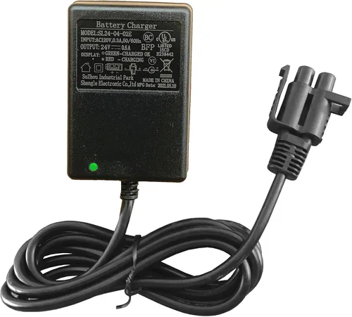 Cargador de enchufe tipo B de 24 V, para camión monstruo de sepultura de 24 voltios y Yamaha Grizzly montar niños paseo en coche de juguete