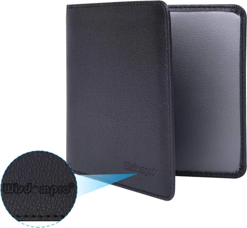 Vista 8 de Wisdompro - Carpeta de cuero sintético prémium para documentos del auto, organizador para la guantera, guarda tu identificación, licencia de manejo