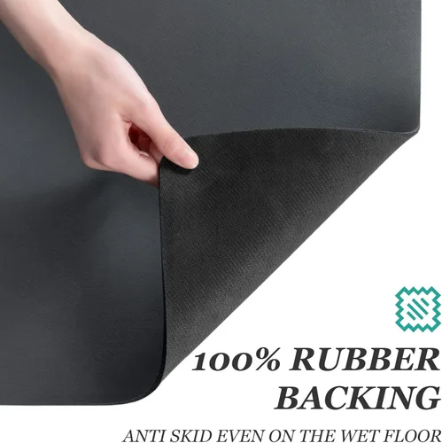 Vista 7 de Tapete de café de 20 x 16 pulgadas, súper absorbente, de secado rápido, para accesorios de cafeteras, cafetera, molinillo, decoración, encimera