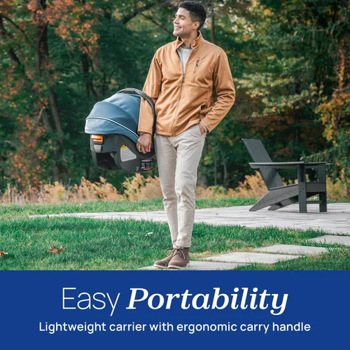 Vista 18 de Chicco KeyFit Max Zip ClearTex Asiento y base de automóvil para bebés, asiento orientado hacia atrás para bebés de 4 a 30 libras, soporte