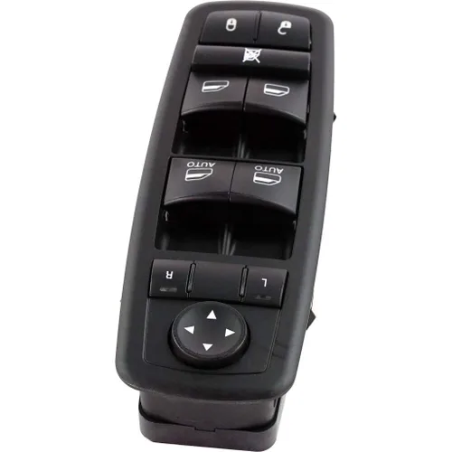 Vista 4 de KarParts360 Para Dodge Durango Interruptor De Ventana 2014 2015 Lado Del Conductor Delantero Negro 68184802AC
