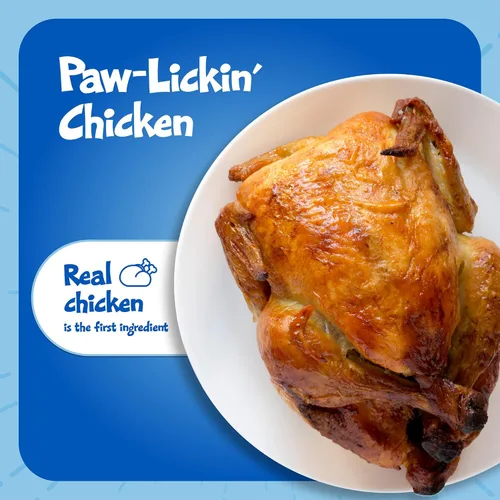 Vista 3 de Blue Buffalo - Premios crujientes Bursts para gatos, de pollo, tarro de 340,1 g