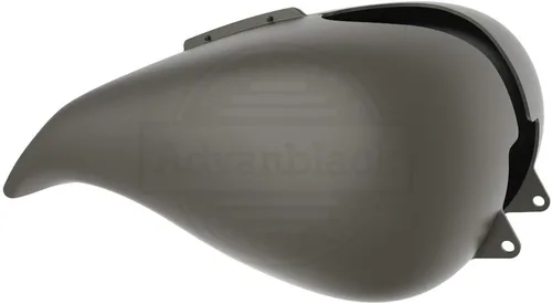 Vista 161 de Fundas de tanque estiradas para whisky ámbar con consola de tablero para Harley Touring Street Glide Road Glide 2014 2015 2016 2017 2018 2019 2020