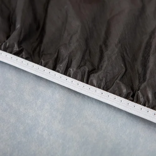 Vista 4 de LIBERECOO Mantel redondo de vinilo ajustable con reverso de franela, borde elástico, impermeable, resistente a las manchas, lavable, se adapta a