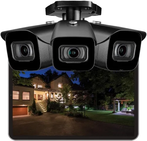 Vista 9 de Cámara de bala metálica Lorex 4K – Cámara adicional de seguridad para el hogar con alimentación PoE – Detección de movimiento