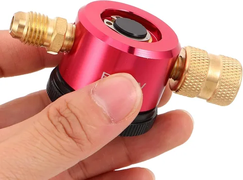 Vista 6 de Adjustable Nitrogen Regulator Nitrogen Regulating Valve with Cylinder Adapter Designed for Refrigeration Purge and Testing