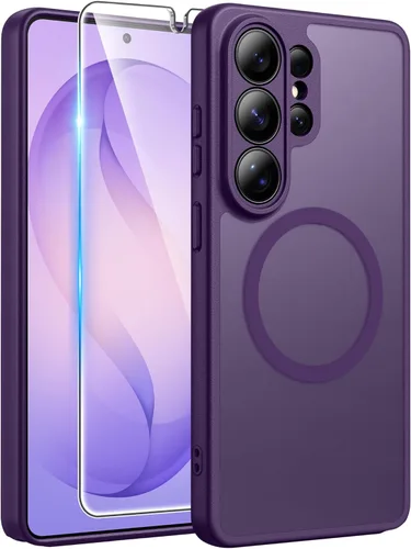 Vista 103 de FNTCASE Funda para iPhone Air: [Compatible con Magsafe] Fundas translúcidas mate con [protección completa de la cámara] [protector de pantalla]