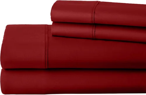 Real 1000 Thread Count Twin Extra Long Size Sheets 100% Egyptian Cotton 4 PC Sheet Set, Luxurious Bedsheet Sets Soft Silky Sateen Weave, Breathable,
