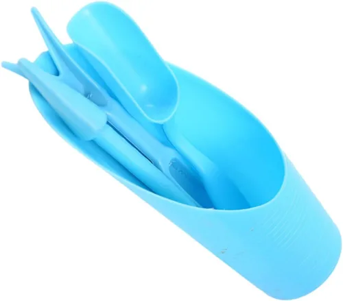 COHEALI Succulent Planting Tool Set Blue PP Succulent Hand Tool Kit for Indoor Bonsai Transplanting Gardening Accessories