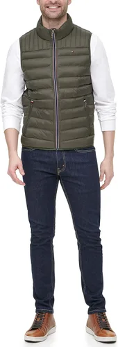 Vista 5 de Tommy Hilfiger Chaleco acolchado ligero y plegable para hombre