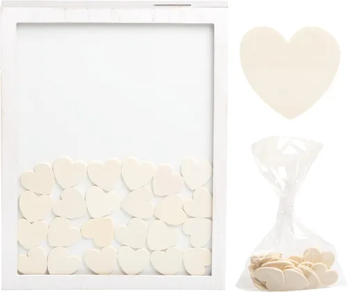 Vista 11 de Kate & Milo Advice & Wishes Wedding Guest Card Frame