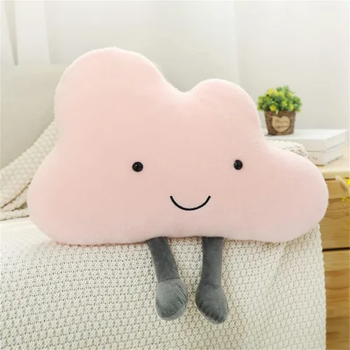 Cloud Pillows - Almohada de felpa para el hogar, almohada decorativa de felpa para la cabeza del coche