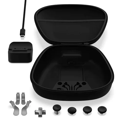 Complete Component Pack for Xbox Elite Controller Series 2-Accessories Includes 4 Thumbsticks, 4 Paddles, 1 Standard D-Pad and Charging Station as