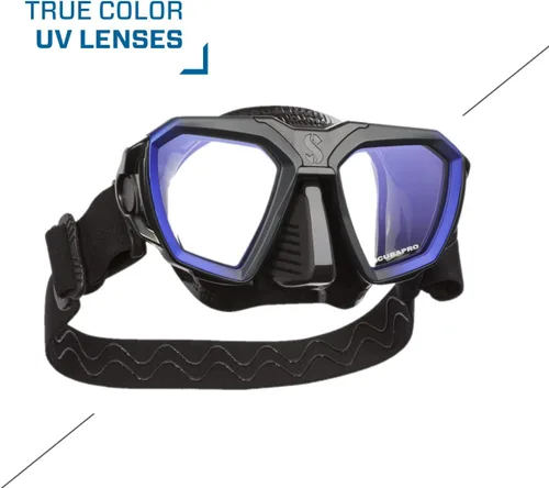 Vista 3 de Scubapro Máscara de buceo D-Mask - incluye adaptador de montaje para el ordenador de buceo HUD