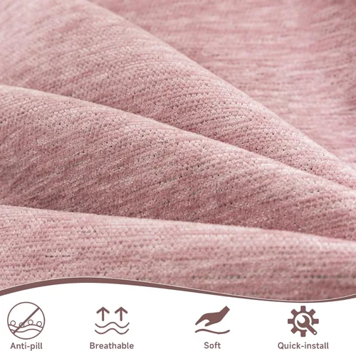 Vista 395 de VClife - Funda para sofá de 3 plazas o en forma de L, antideslizante, lavable, apta para perros, suave, protectora, que no se frisa, negro, 71 x 134