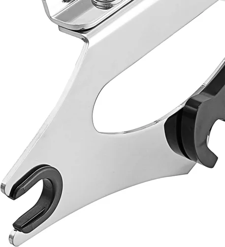 Vista 4 de WeiSen Detachable Two-UP Tour Trunk Mount Rack Compatible with Harley Touring Road King Electra Road Street Glide 2009-2013 Chrome