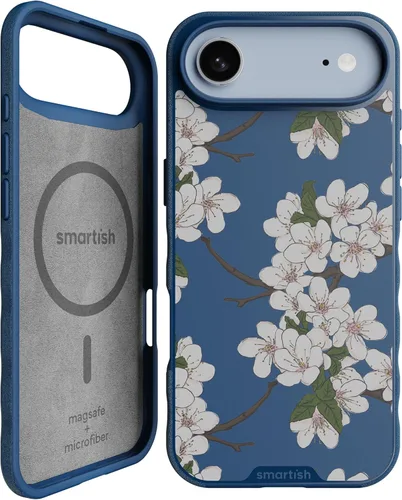 Vista 137 de Smartish® - Funda magnética para iPhone 15, Gripmunk compatible con MagSafe [ligera + protectora], funda de agarre delgada con forro de microfibra