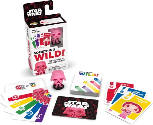 Vista 3 de Funko Something Wild! Star Wars con Darth Vader Pocket Pop! Juego de cartas para 2-4 jugadores a partir de 6 años