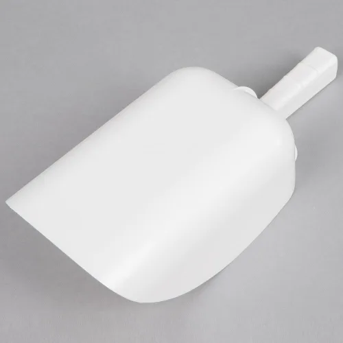 Vista 5 de Soro Essentials - Juego de 2 cucharas de plástico de polipropileno de 64 onzas para hielo, color blanco, apto para lavavajillas, para bodas, bar