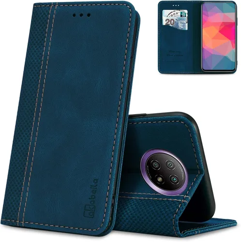 Vista 15 de AKABEILA Compatible con Xiaomi Redmi K40 Gaming Wallet Case, PU Leather Kickstand Card Slots Case para Xiaomi Poco F3 GT Cierre Magnético Cubierta