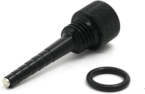 Vista 6 de Motoparty para generador inversor Predator 3500, palanca de aceite magnética negra