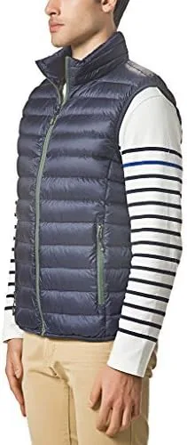 Vista 3 de XPOSURZONE Chaleco inflado, para exteriores, ligero, con cierre, fácil de doblar y guardar, para hombre.