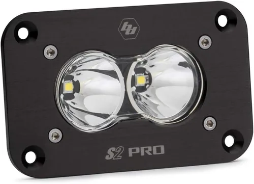 Vista 5 de Baja Designs S2 Pro LED Negro Empotrable Luz Pod (conducción/combinado; ámbar)