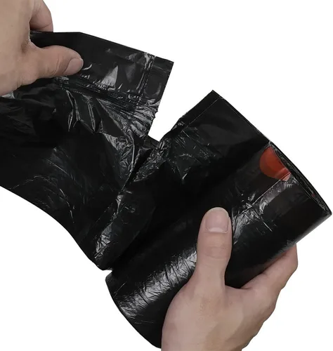 Vista 5 de Teyyvn Bolsas de basura negras con cordón de 3 galones, 220