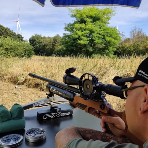 Vista 8 de Vector Optics Sentinel - Plano focal de 10 a 40 x 50 pulgadas, ajustes precisos de 1/8 MOA, diseñado para disparos a objetivos de banco de 82.0 ft