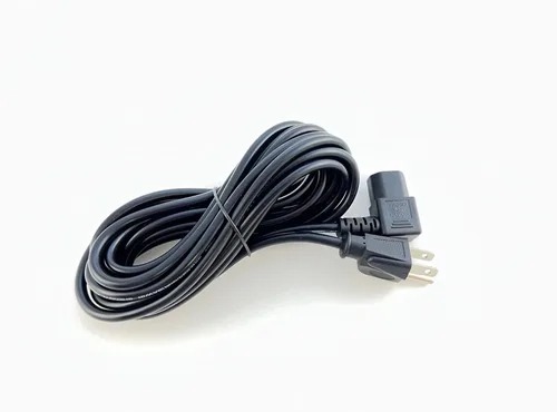 Vista 3 de OMNIHIL - Cable de alimentación C13 extralargo en forma de L de 15 pies compatible con la cinta de correr Life Fitness T3