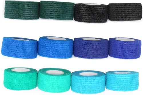 Vista 2 de Vendaje autoadhesivo y envoltura adhesiva animal Vendaje cohesivo envoltura autoadhesiva Cinta adhesiva de primeros auxilios para perros, gatos