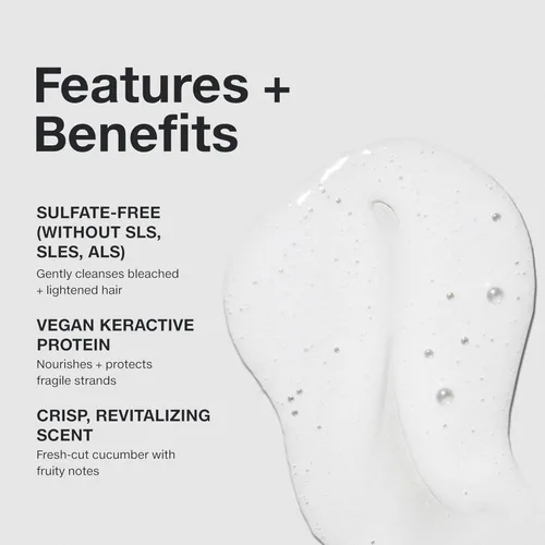 Vista 4 de Paul Mitchell Forever Blonde Shampoo, Repairs + Deeply Hydrates, Ideal For Bleached + Lightened Hair