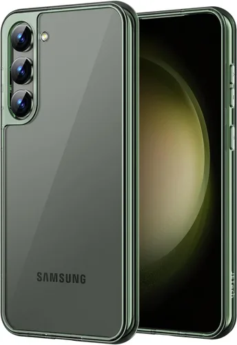 Vista 10 de JETech Funda para Samsung Galaxy S23 5G de 6.1 pulgadas, no amarillenta a prueba de golpes, funda protectora para teléfono, parte trasera de Negro