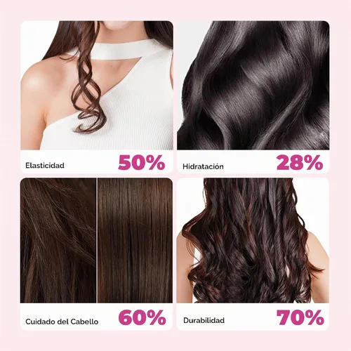 Vista 5 de Atopskins Cepillo secador de pelo 6 en 1, moldeador de aire desmontable, cepillo secador de pelo, 3 ajustes de calor, secado sin encrespamiento