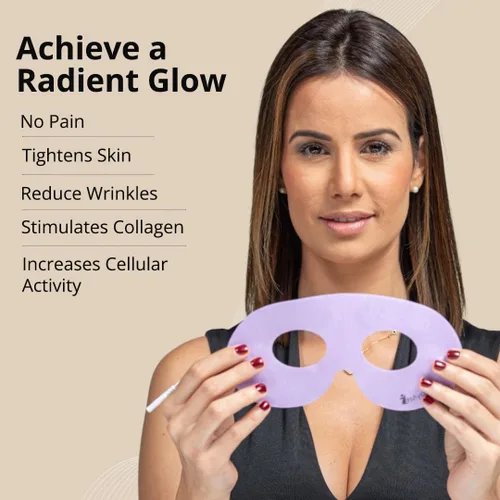 Vista 4 de myolift 7E Wellness - Máquina de microcorriente con máscara facial conductora para ojos, herramientas para el cuidado de la piel para dispositivo