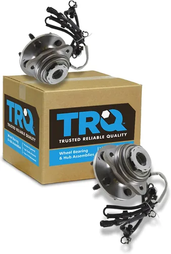 Vista 29 de TRQ Par de conjunto de cubo de cojinete de rueda delantera izquierda derecha, 2 piezas compatible con Lexus GX460 2003-2009 GX470 2003-2023 Toyota