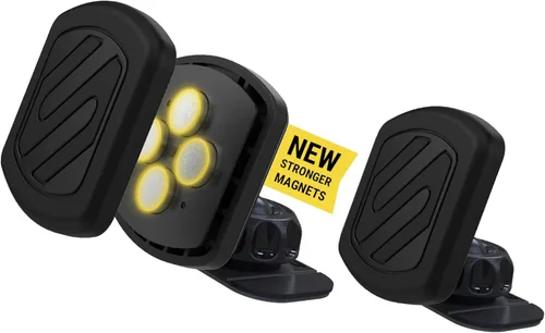 Vista 19 de Scosche MXWDL Soporte Magnético para Teléfono Celular de Coche, Soporte de Teléfono con Ventosa para Tablero/Parabrisas de Coche con Imán Extra