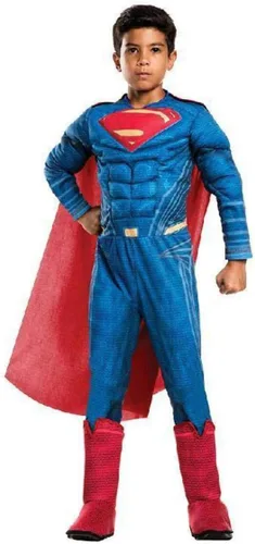Rubie 's Disfraz Superman: Amanecer de Justicia Deluxe músculo Pecho Disfraz, Tamaño Pequeño