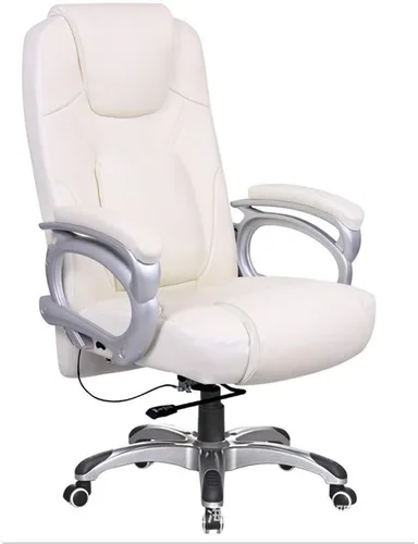 Vista 9 de Mid Back Office Desk Chair with Leather Padding and Armrests Ergonomic Computer Gaming Chair for Home Or Office Use,Black