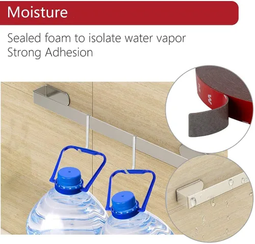 Vista 5 de CloudBuyer Cinta de montaje de doble cara de 108 pies, resistente, adhesivo de espuma impermeable para tiras LED y decoración de oficina en casa