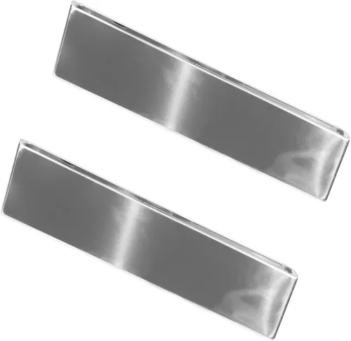 Vista 4 de Moldura cromada para guardabarros delantero inferior compatible con Oldsmobile Cutlass Supreme Salon 25530752 25530753 1981-1987